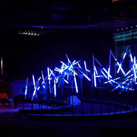 360 Rotation LED Pixel Tube DMX Lighting for Event Tunnels