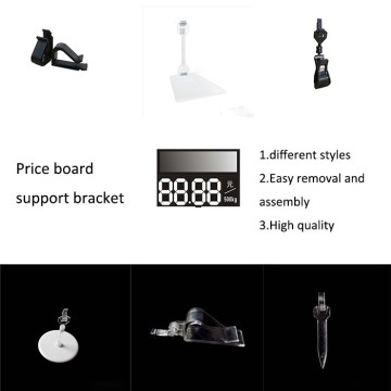 Wholesale advertising display price board rack