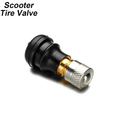  Straight Tire Valve Stem 11mm Seat for Electric Scooter Tubeless Valves - Compatible with Segway Ninebot Max G30