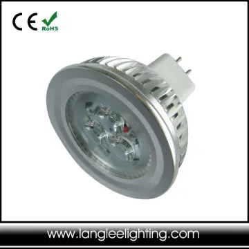 Mini Size GU5.3 MR16 3W CREE LED 12V Dimmable LED Spotbulb