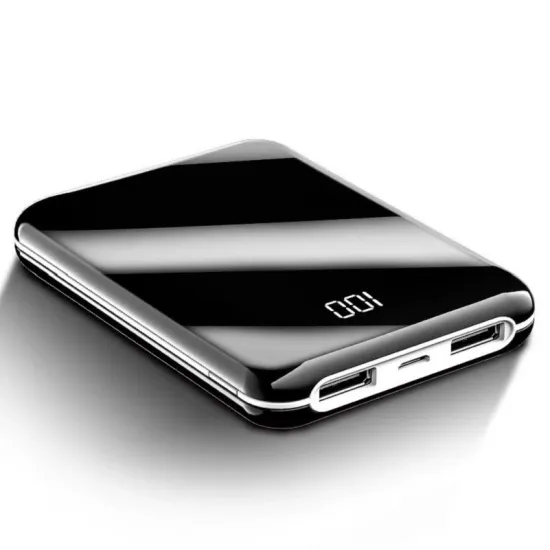 Mini portable 10000mAh cell phone power bank