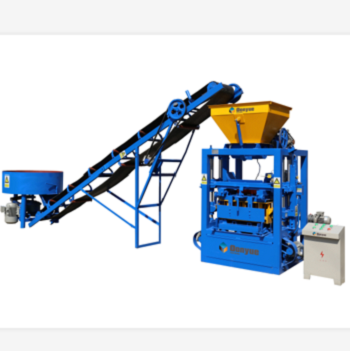 Qt4-24 Concrete Interlocking Block Machine for Small Projects in Myanmar