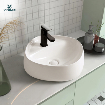 2023 Hot Selling Rectangular White Small Art Wash Basin UPC Bathroom Sink Sizes in Inches