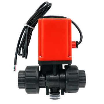 Hephis 2/3 Ways DC12/24V & AC 110V/220V Power Off Auto Return Electric Actuated Ball Valve - High Quality