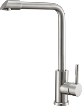 DASEN DS202 Klassische Edelstahl Round gebürstete Küchenspüle Wasserhahn Wasserhahn