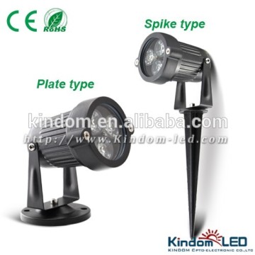 Outdoor waterproof IP65 high lumen garden Light with CE Rohs