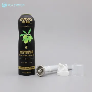 Food Grade 250ml Cooking Oil Aluminum Spray Can