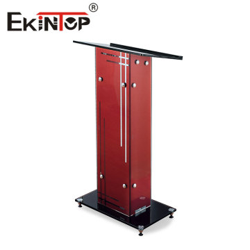 Ekintop Commercial Aluminium Acrylic Pulpit Podium Lectern Desk