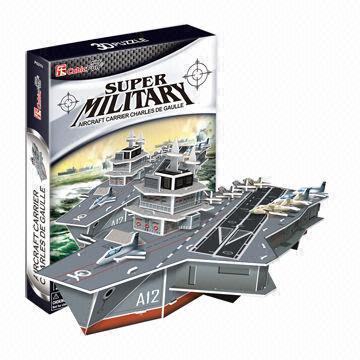 Aircraft Carrier Model Paper Craft for Home Decorations
