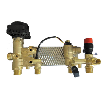 Motor Drive Hydraulic Valve Block with Heating Bathing Plastic Components