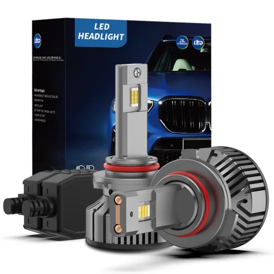High-Power Asruex D21 LED Headlight Bulbs: 120W, 20,000lm, Compatible with 9006, 9005, H8, H11