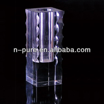 Fashionable Block Crystal Vase