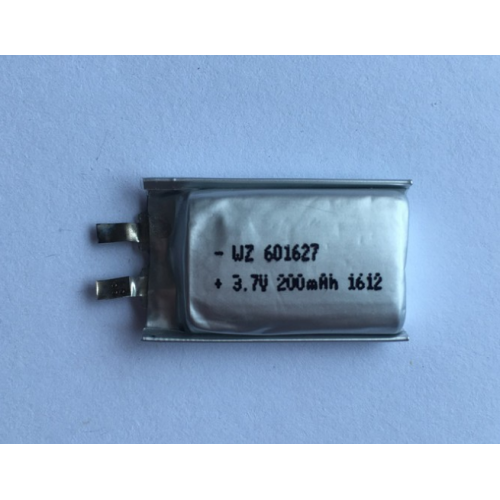 3.7v 200mAh Lipo Battery For Smart Watch (LP1X2T6)