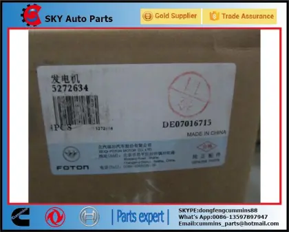 Foton bus ISF3.8 engine 14V 150A alternator 5272634