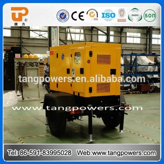 50Kva trailer mobile generator set