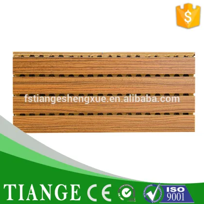 Sound insulation perforated acoustic wall panel board studio acoustic soundproofing