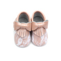 Baby Kinder Schuhe mit weicher Sohle Rosa Babyschuhe