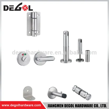 Hotsale shower cubicle hardware zinc alloy cubicle partition fitting