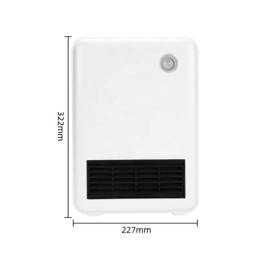 Fan/riscaldatore con controllo dei tasti, display di temperatura e tempo, schermo a LED, regolazione di 3 ingranaggi e sensore del corpo per casa, ufficio, hotel (600W/1200W)