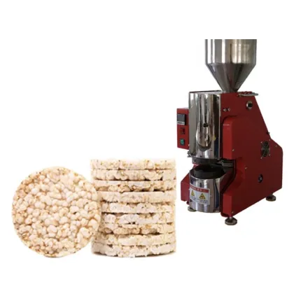 Coix Seed Quinoa Barley Corn Rice Cake Puffer Machine Extruder