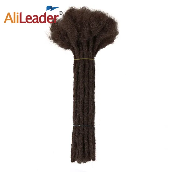 Human Hair Dreadlock Extension Afro Kinky Handmade