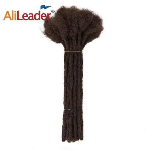 Menschliches Haar Dreadlock -Erweiterung Afro Kinky Handmade