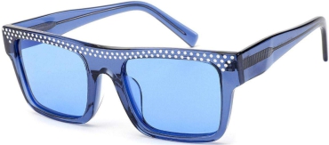 C2 Acetate Optical Frame  Transparent Blue