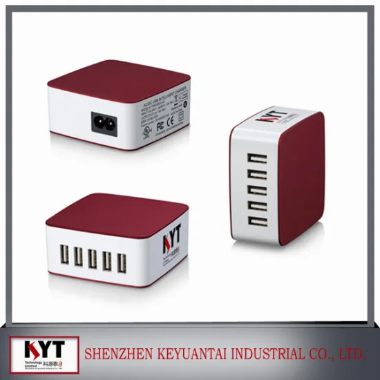 39w 5v7.8a multi port usb charger station