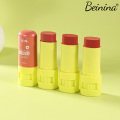 Dudaklar ve Yanaklar için 4 Renkli Allık Stick