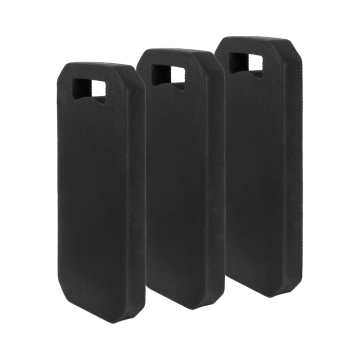 Hacaroa 3 Pack Black EVA Foam Kneeling Pad