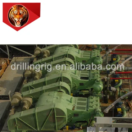 Tiger Rig Manufacture F1600 Drilling Pump with YZY1200 AC Drilling Motor for HONGHUA NDC Oil Drilling Rig