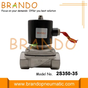 2S350-35 1-1/4 Stainless Steel Solenoid Valve NC