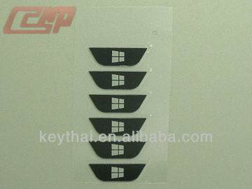 Polycarbonate/Rubber/Metal Logos