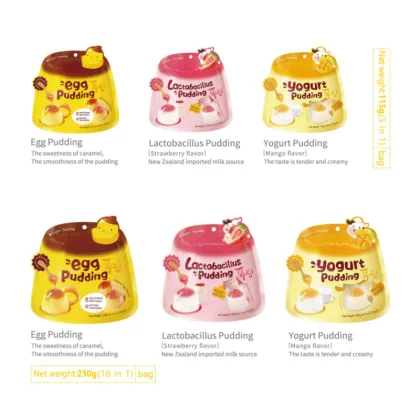 Sweet Egg and Cheese Pudding Treat