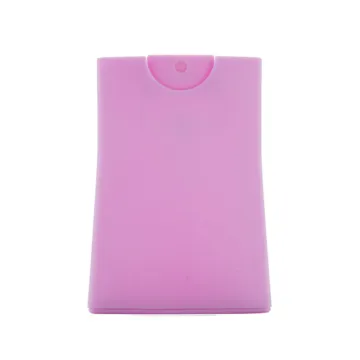 cosmetic packaging empty perfume 20ml Pp Credit card type spray bottle