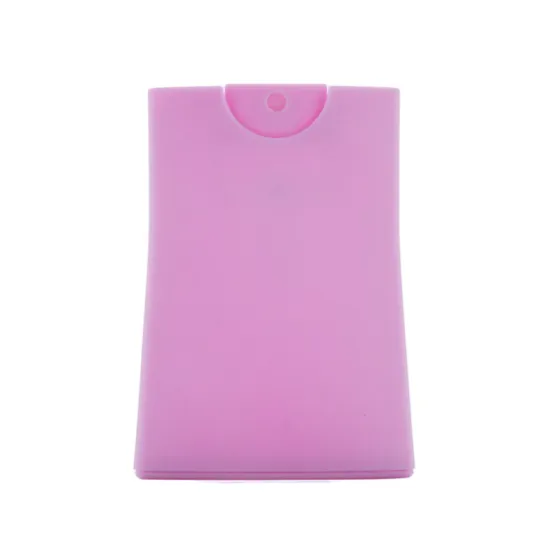 cosmetic packaging empty perfume 20ml Pp Credit card type spray bottle