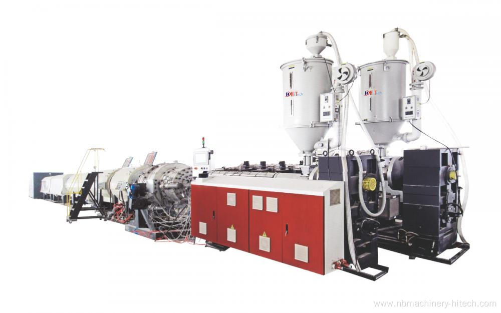 UPVC water supply and drainage pipe extrusion line