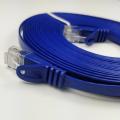 Cable de red RJ45 plano de cobre puro Cat 6