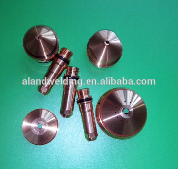 Consumables for welding torch Nozzles contact tips and electrodes