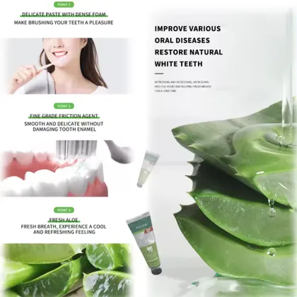 Whitening Toothpaste Aloe Vera Toothpaste Gum Health