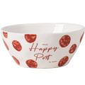 Direct Sales Round Decal Bulk Porcelain Cereal Bowls Salad Ceramic Soup Bowl