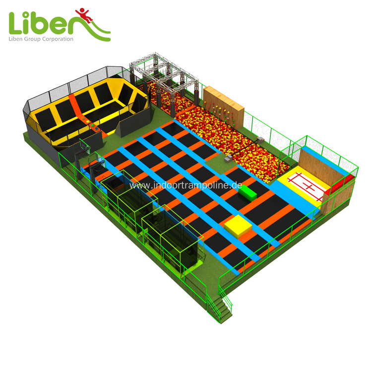 Provide experienced indoor trampoline park installer