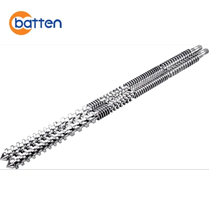 Twin screw barrel for Bandera extrusion Italy machine