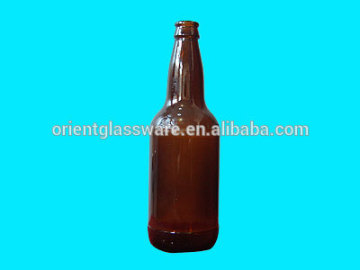 hot-sales high quality cheap beer glass bottle clear green amber