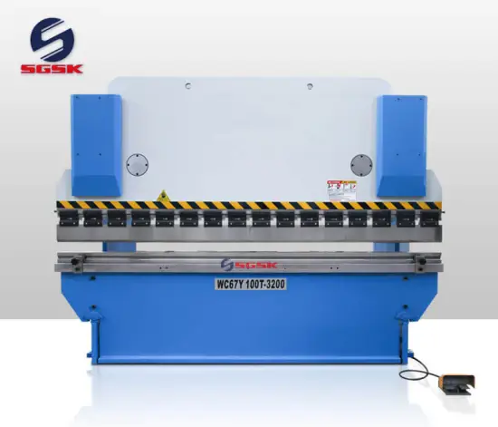 CNC Hydraulic Plate Servo Press Brake WC67K 63Tx2500