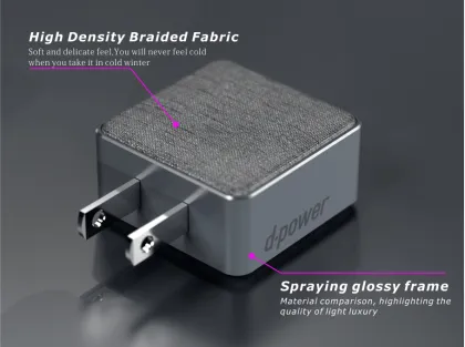 Fashion 12W fast charging mobile phone charger