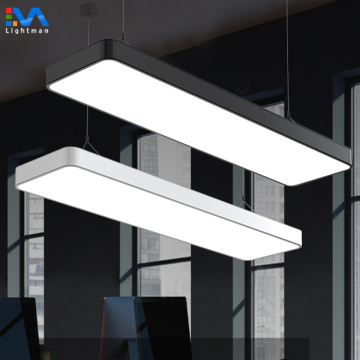 Super Bright 1200mm LED Candelier Panel Lampu untuk Pejabat Perdagangan