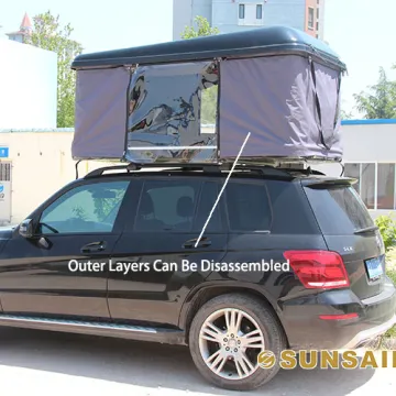 Removable Double-Deck Hard Shell Roof Top Tent