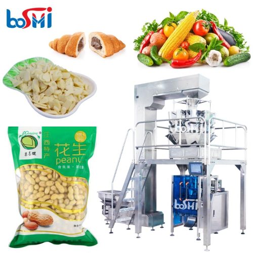 Multihead Packaging Machine for Dried Fruits, Nuts, and Frozen Vegetables