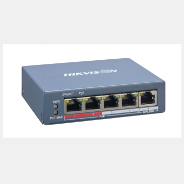 Hikvision DS-3E1105P-EI 4 PORT FAST ETHERNET POE Переключатель